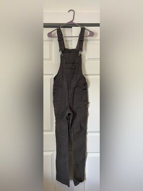 Dovetail workwear Freshley overalls in grey canvas